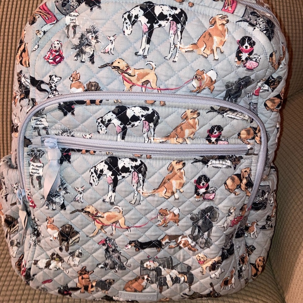 BEST IN SHOW VERA BRADLEY LARGE CAMPUS BACKPACK